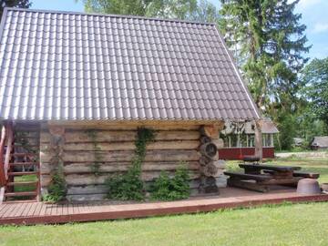 Фото номера Четырехместный номер – 1 этаж (Nõiamaja) Дома для отпуска Pauka Holiday House г. Poama 4